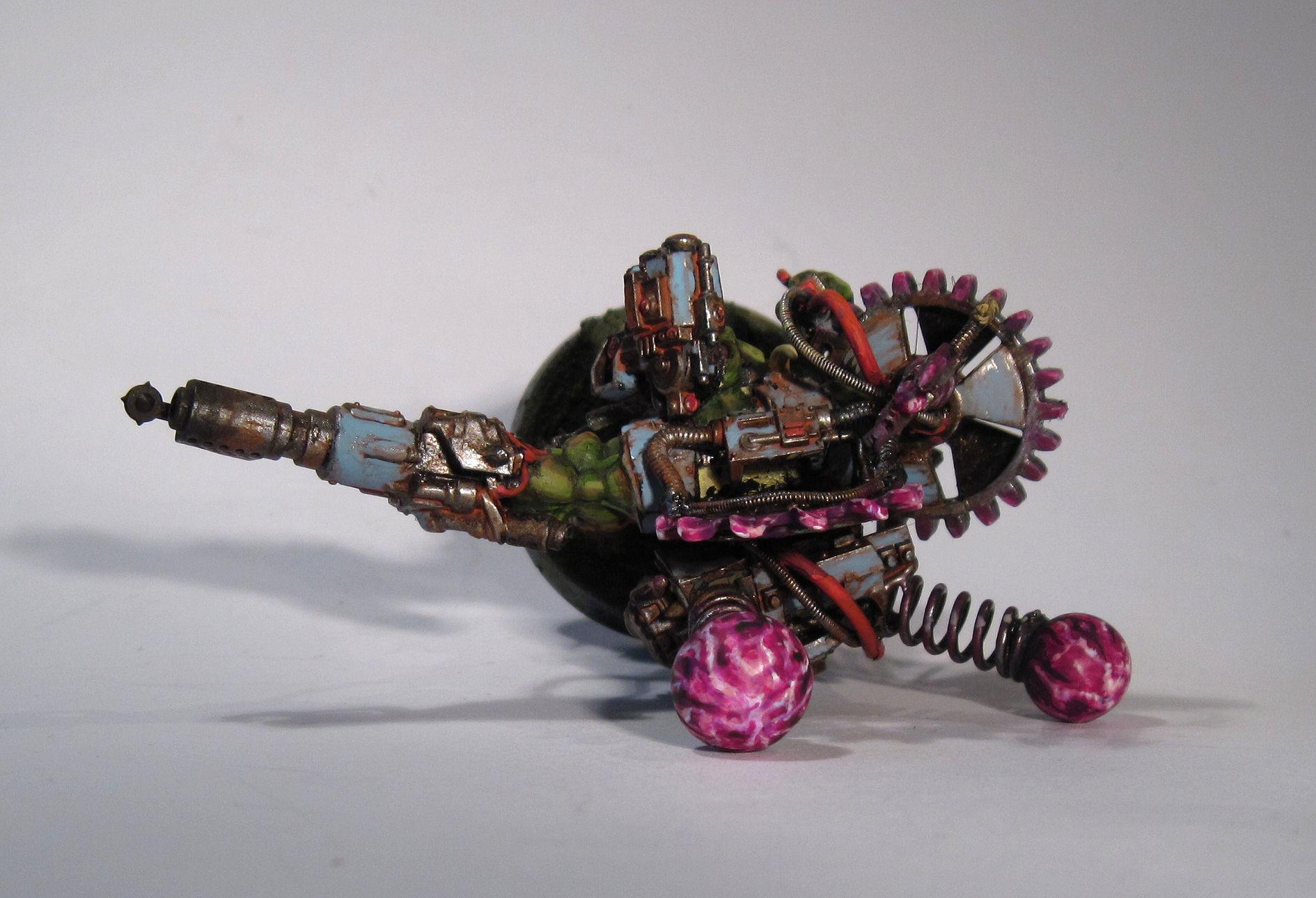 Big Mek, Conversion, Deathskulls, Kustom Force Field, Orks