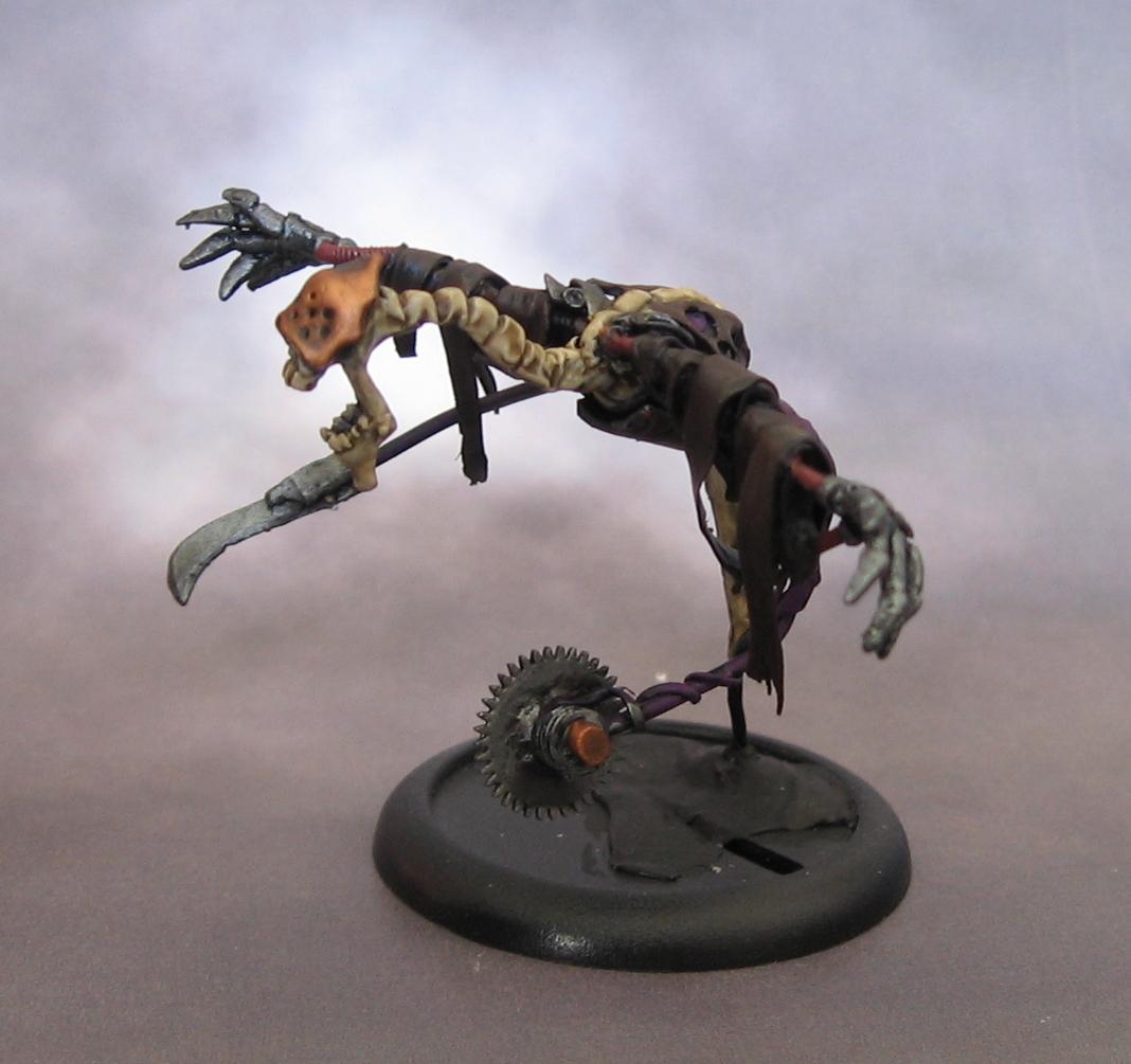 Cryx, Machine Wraith, Scrachbuilt, Work In Progress