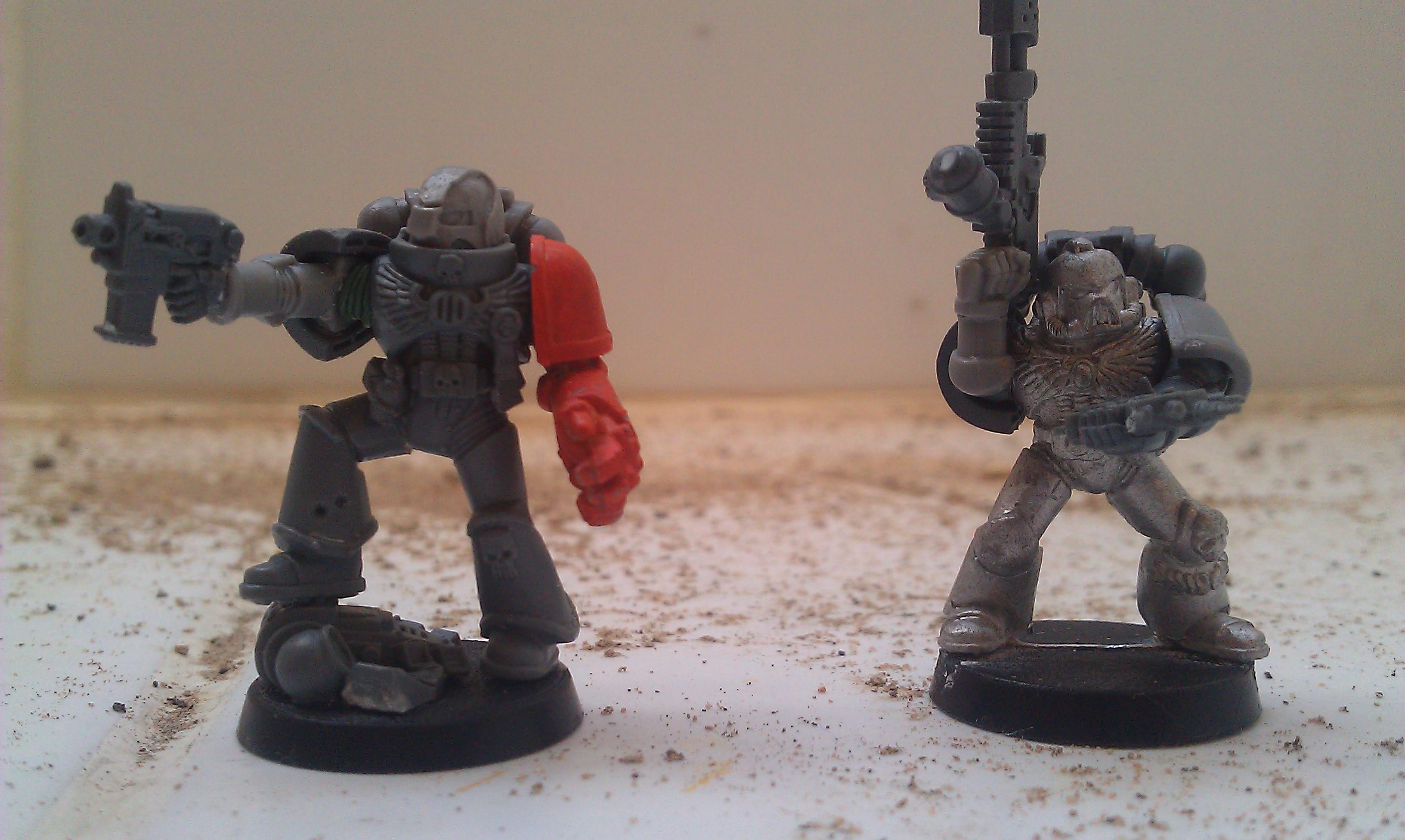 Conversion, Flamer, Homebrew, Imperial Fists, Lion, Psace Marine, Sergeant, Space Marines, Successor, Tactical, Yellow