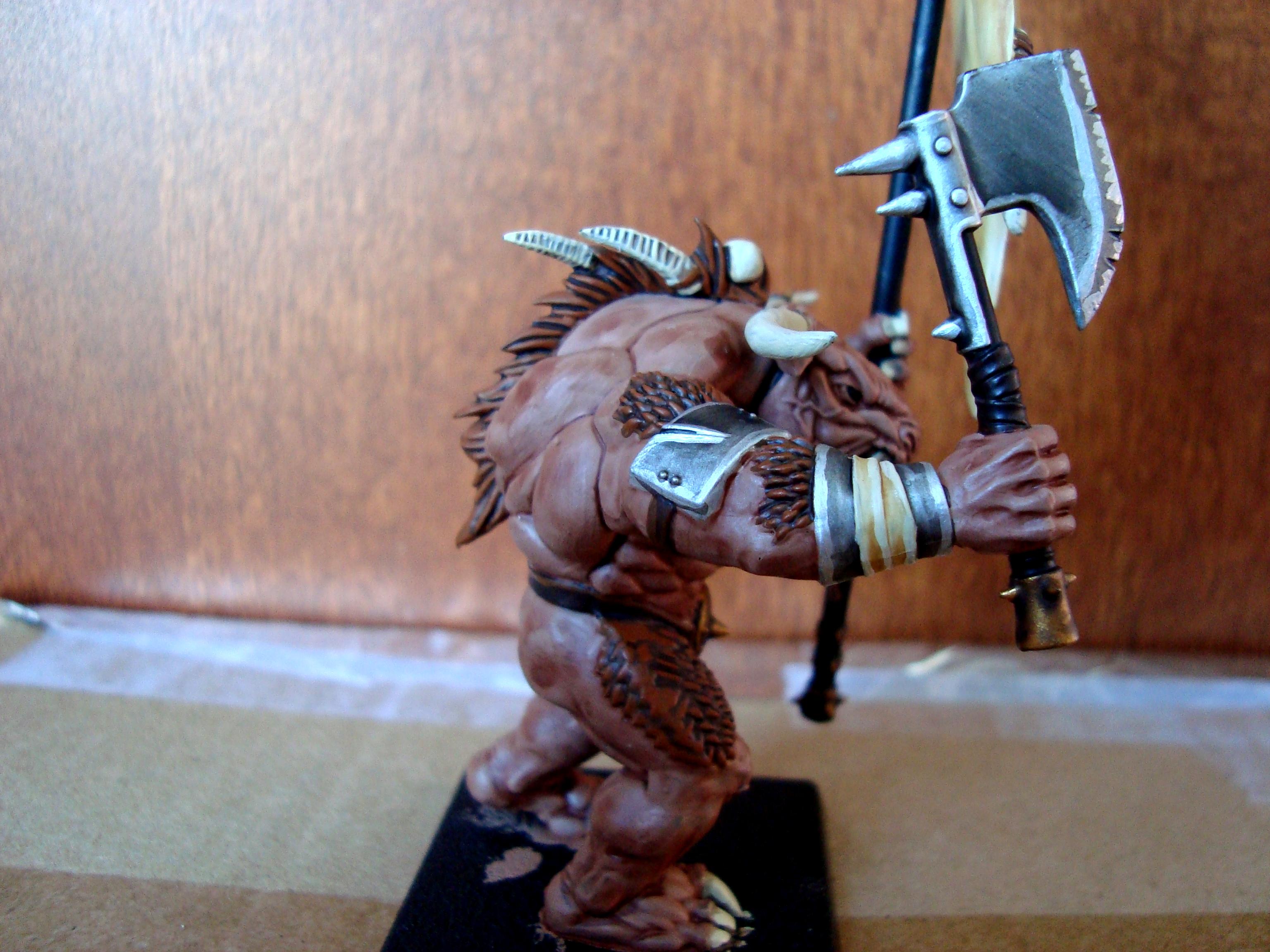 WIP Minotaur Standard Bearer