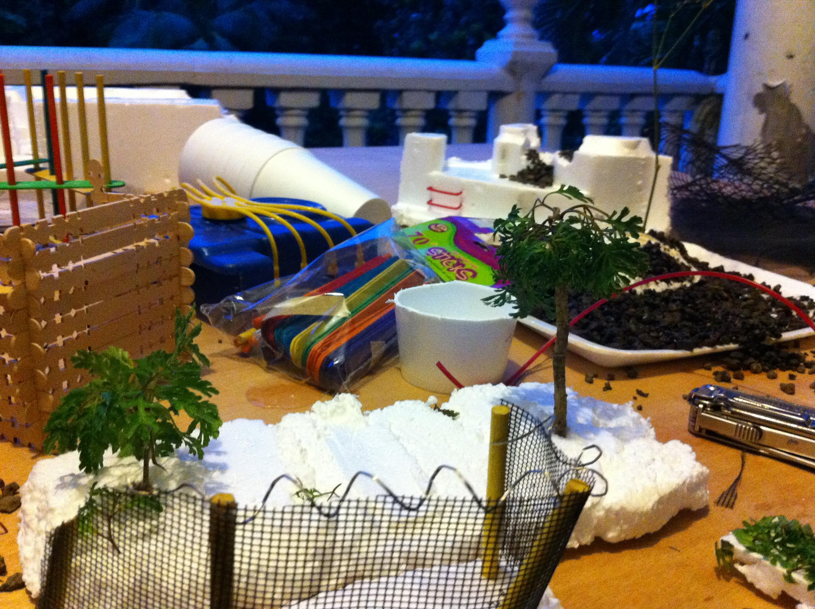 Terrain, Trees, Work In Progress