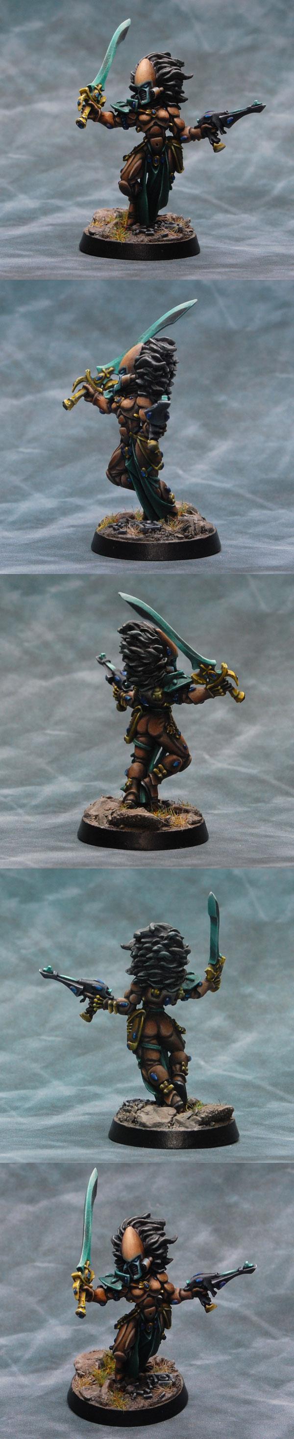 Aspect Warrior, Eldar, Howling Banshees, Warhammer 40,000