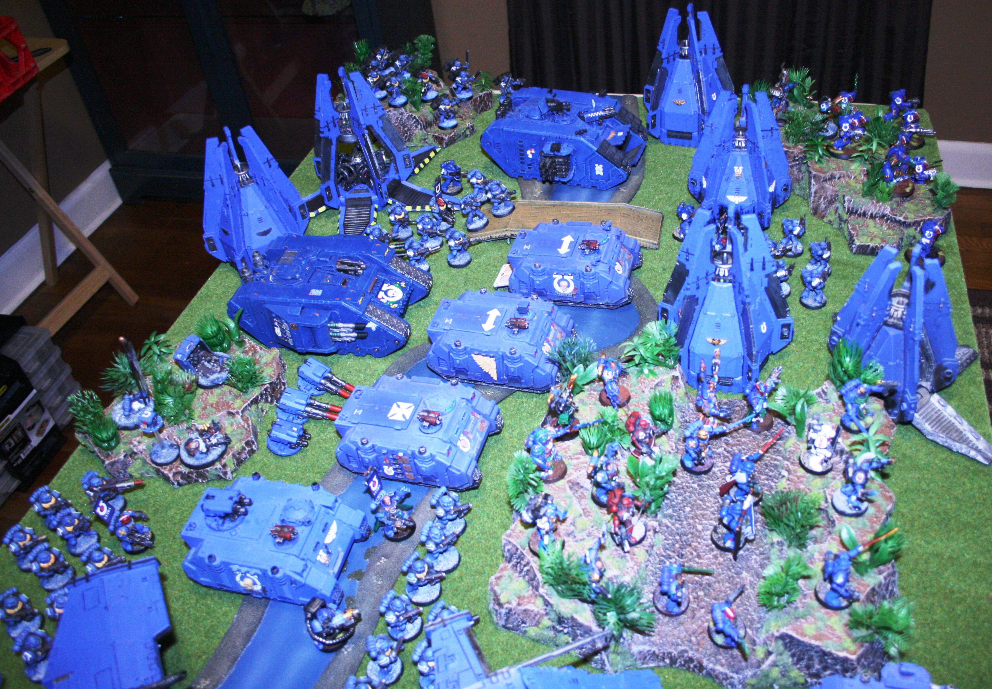 Army, Drop Pod, Ultramarines