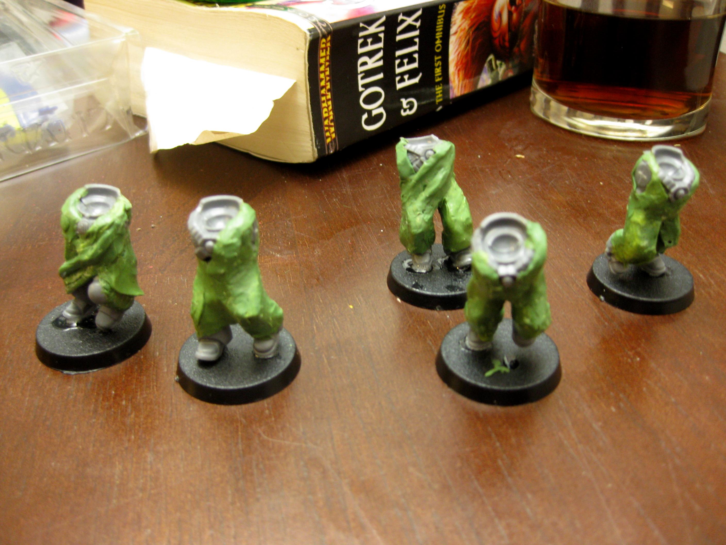 Green Stuffing Robes