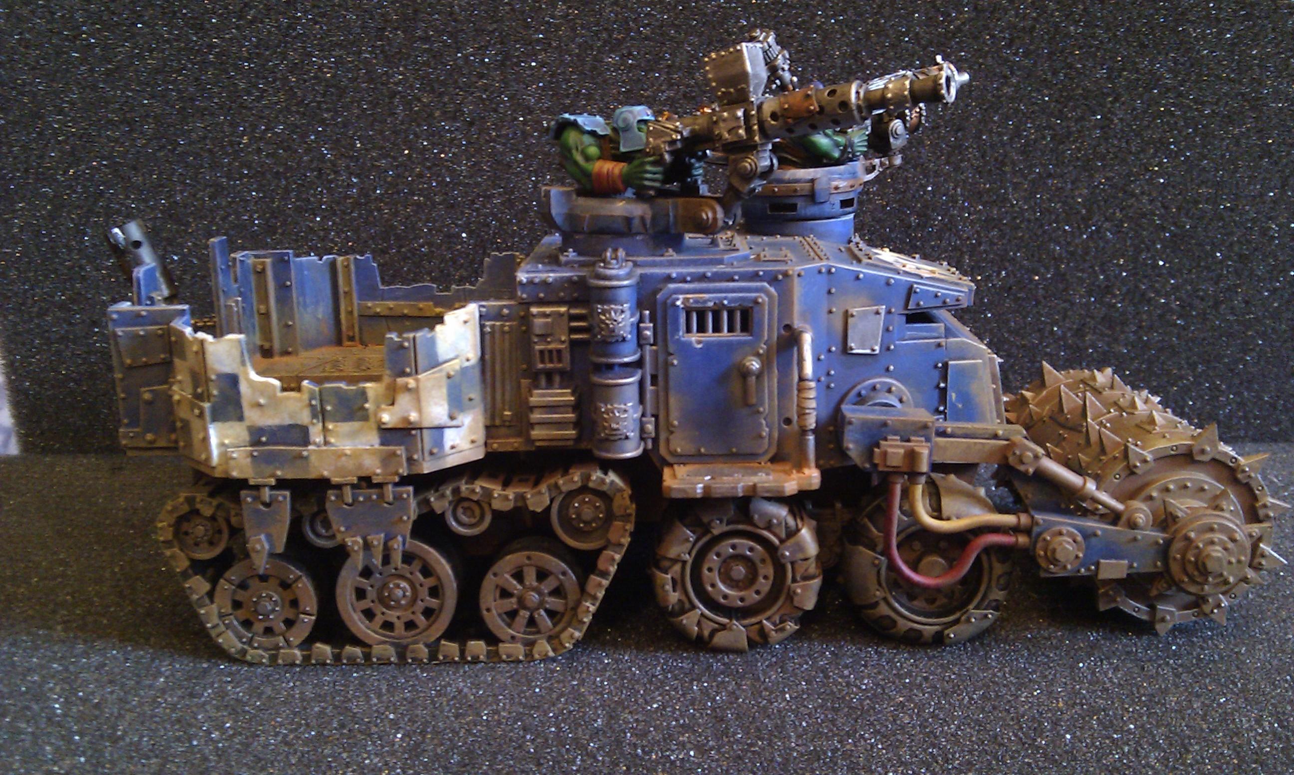 Battlewagon, Orks, Death Skulls Battlewagon