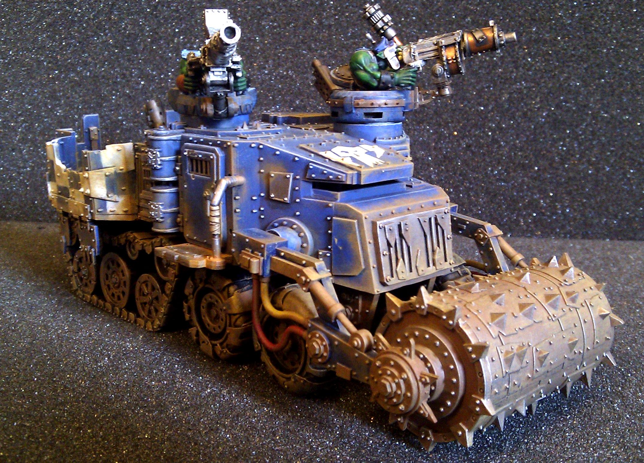 Battlewagon, Orks, Death Skulls Battlewagon
