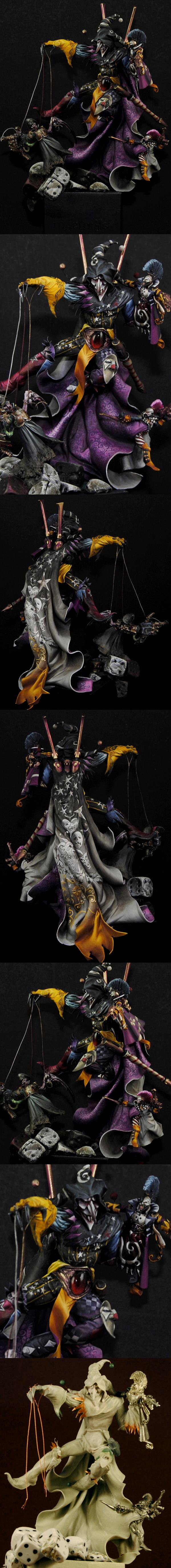 Custom Sculpt, Eldar, Harlequins, Warhammer 40,000