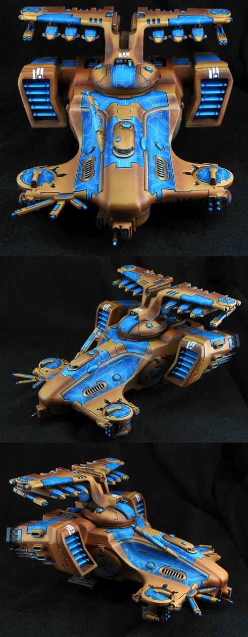 Artillery, Skimmer, Skyray, Tank, Tau, Warhammer 40,000, Warhammer Fantasy