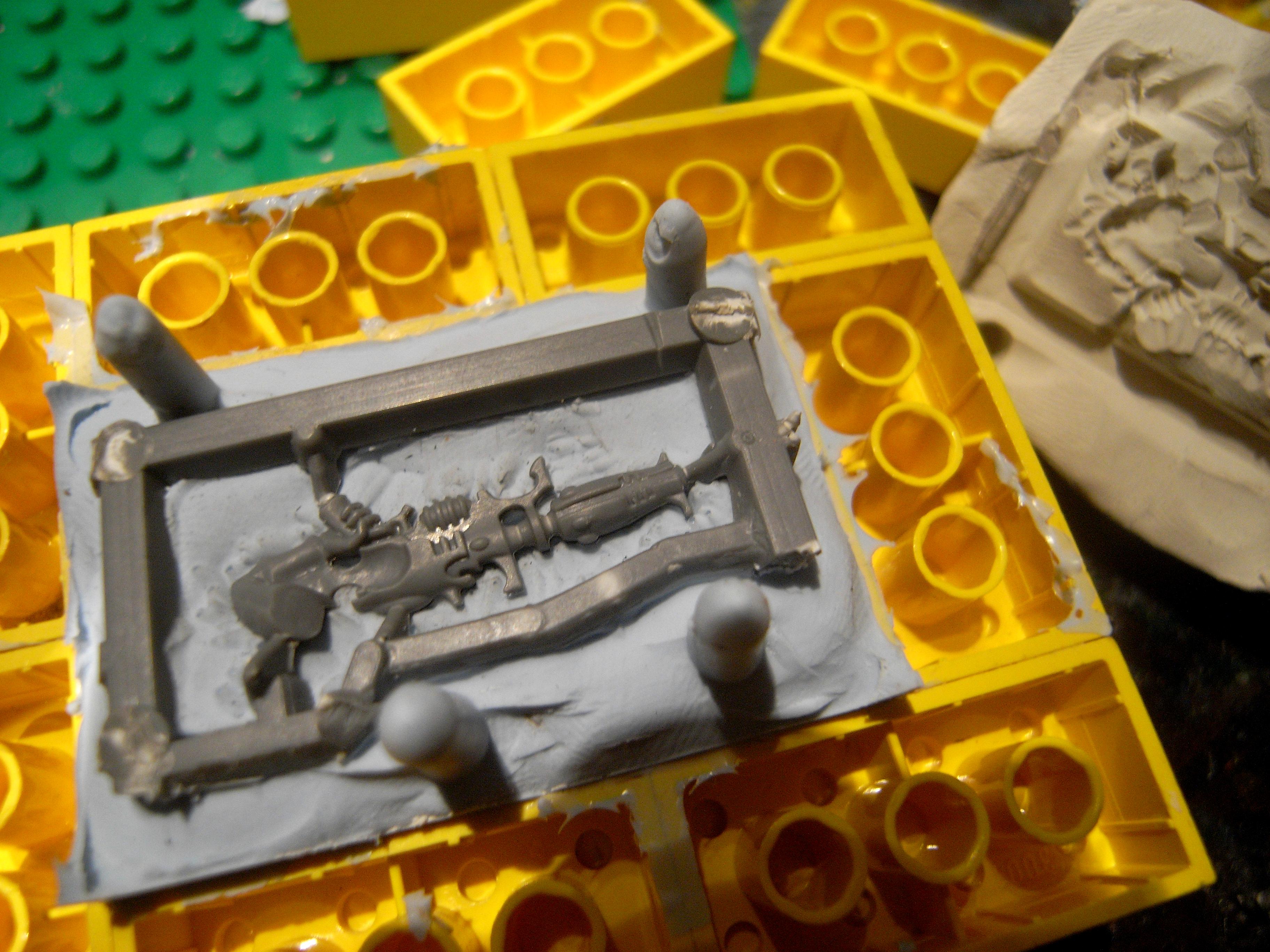dark eldar resin blaster casting