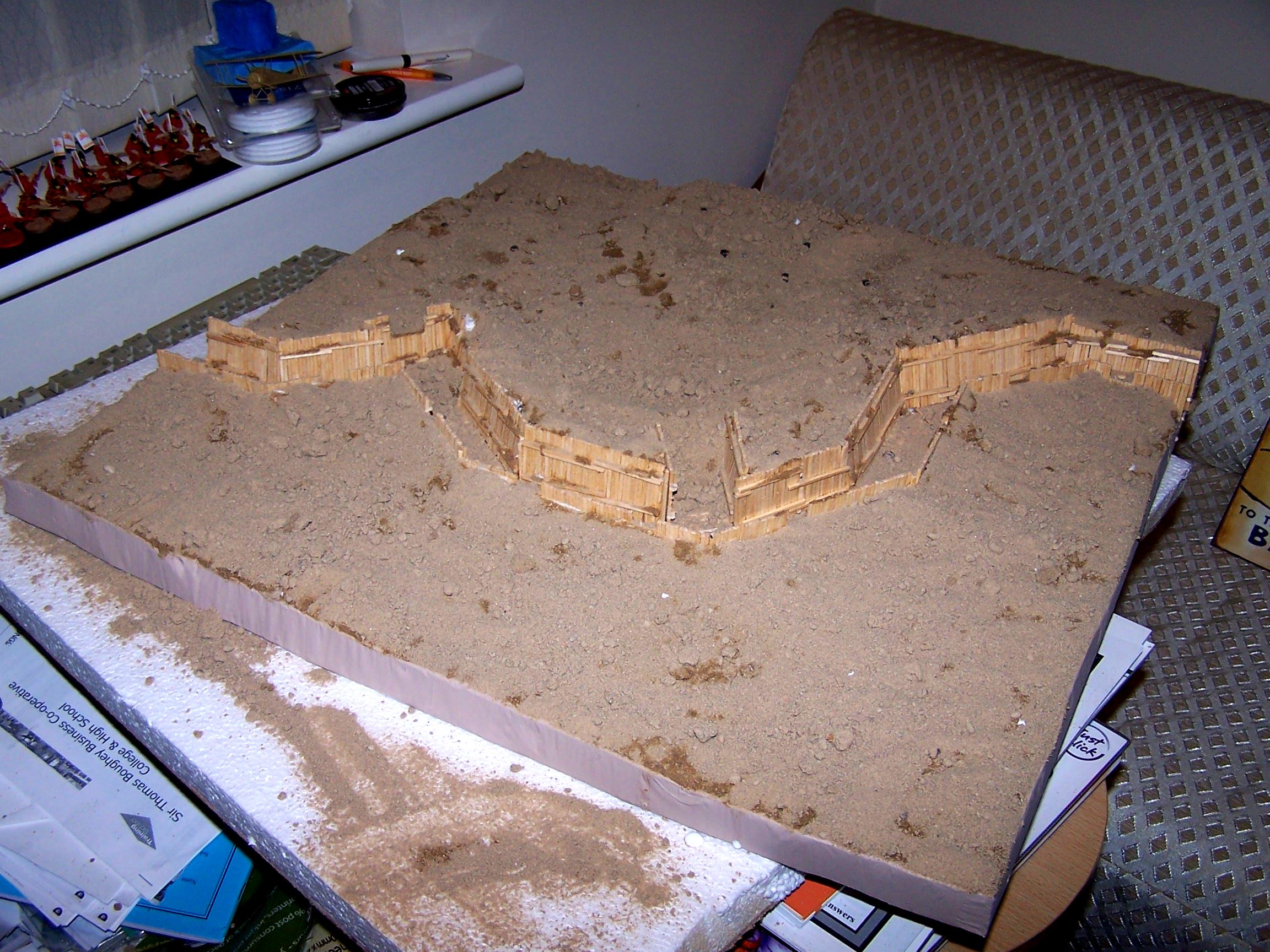 Armies On Parade, Silvermk2, Terrain, Trench, Work In Progress