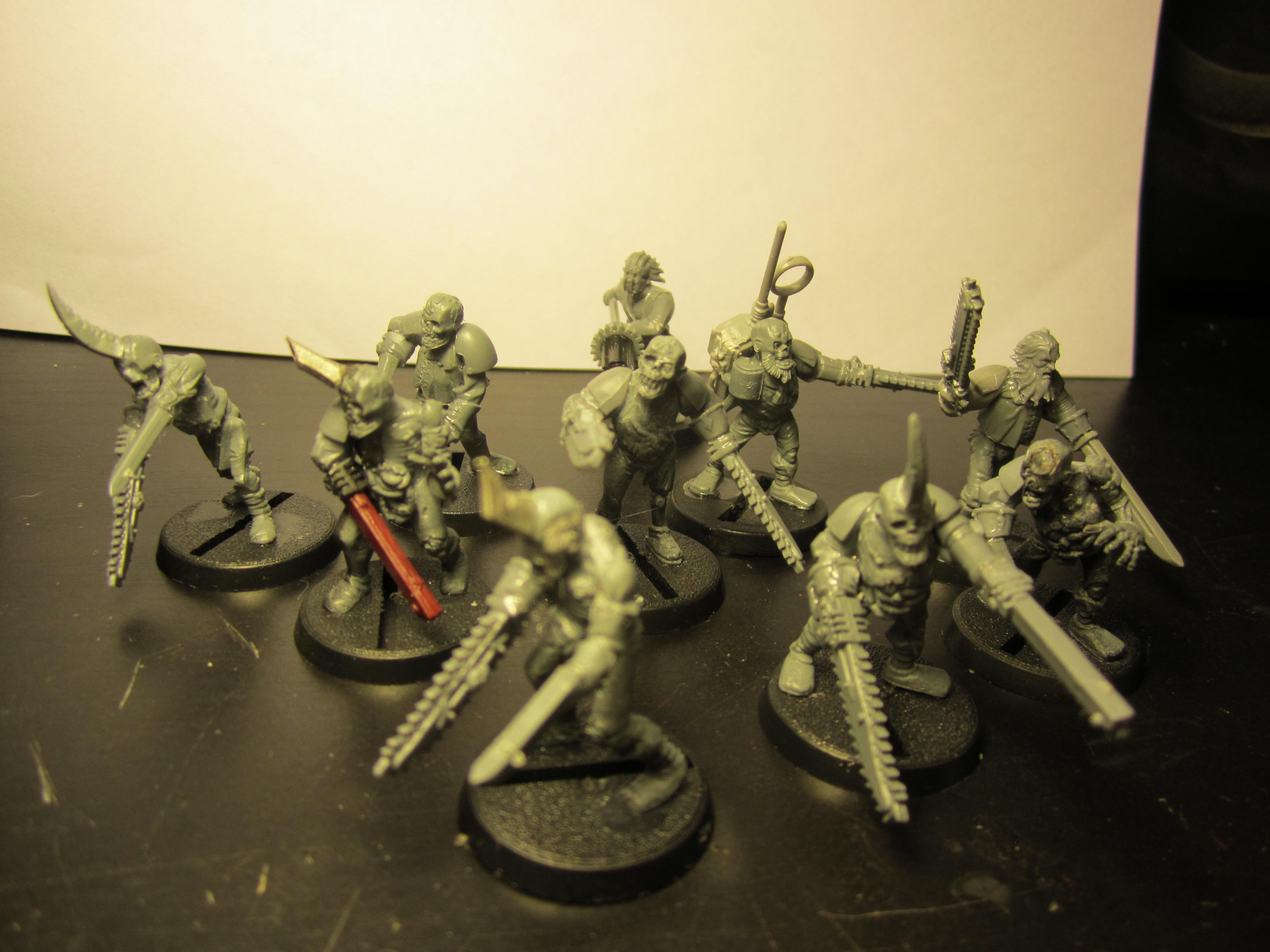 Adeptus Mechanicus, Lost And The Damned, Nurgle, Servitors