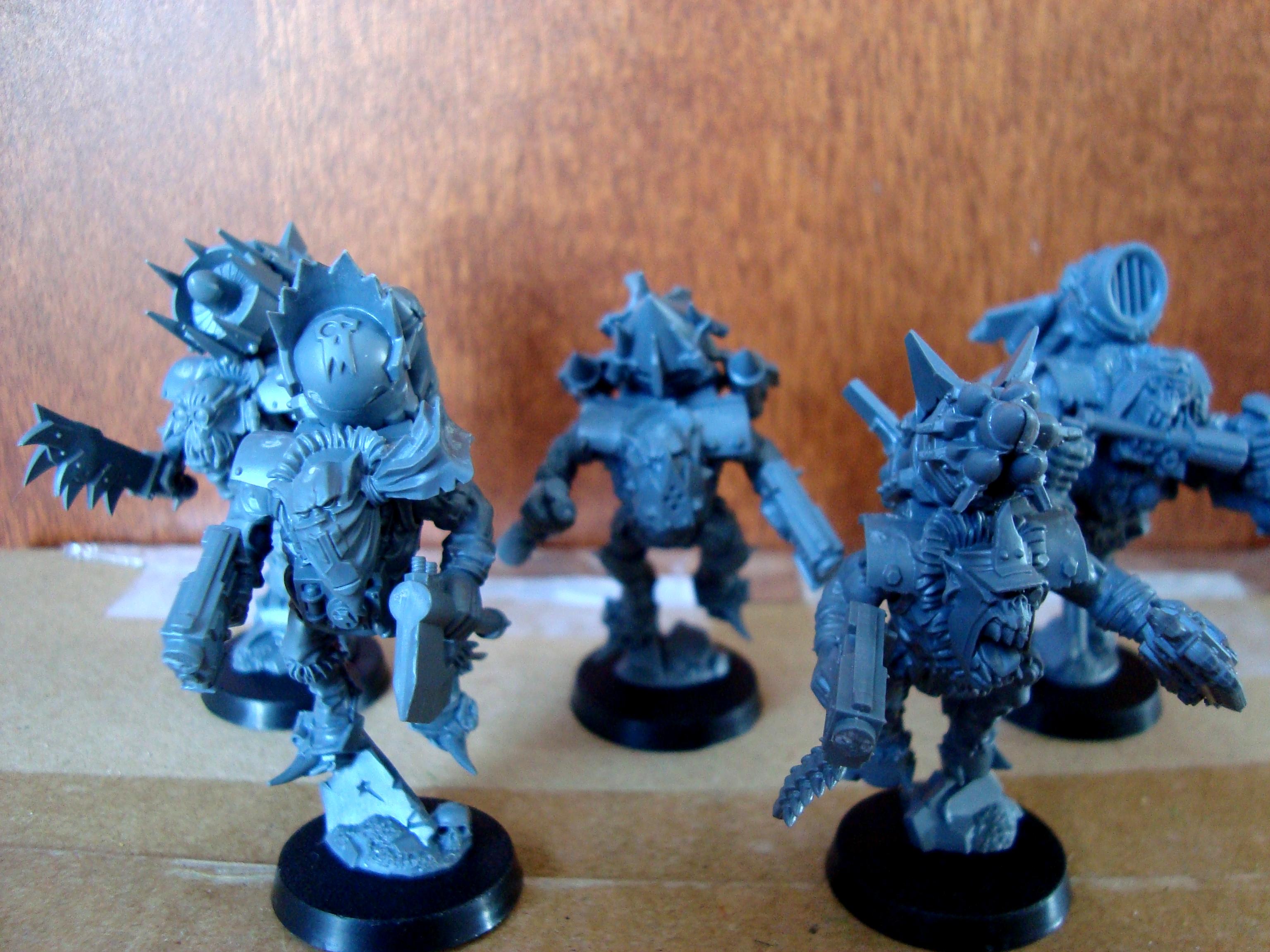 Assembled Ork Stormboyz