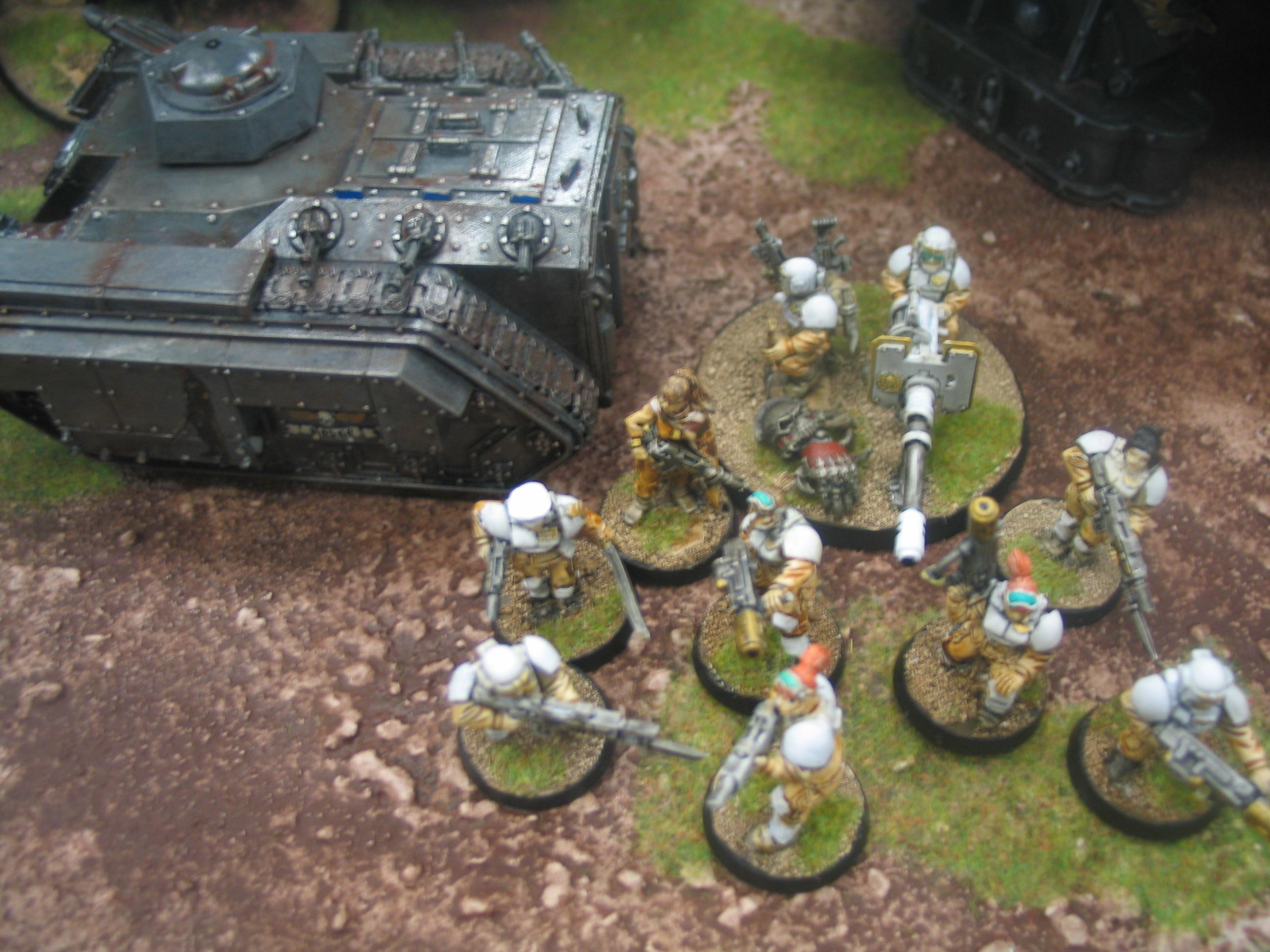 Female Guardsmen, Imperial Guard, Warhammer 40,000