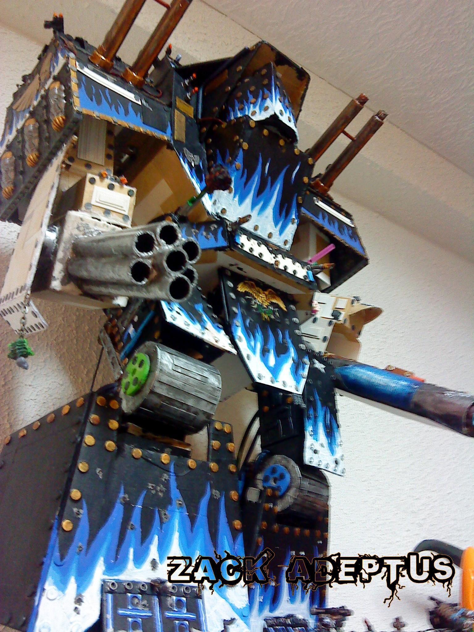 Apocalypse, Scratch Build, Titan, Warhammer 40,000, Warlord