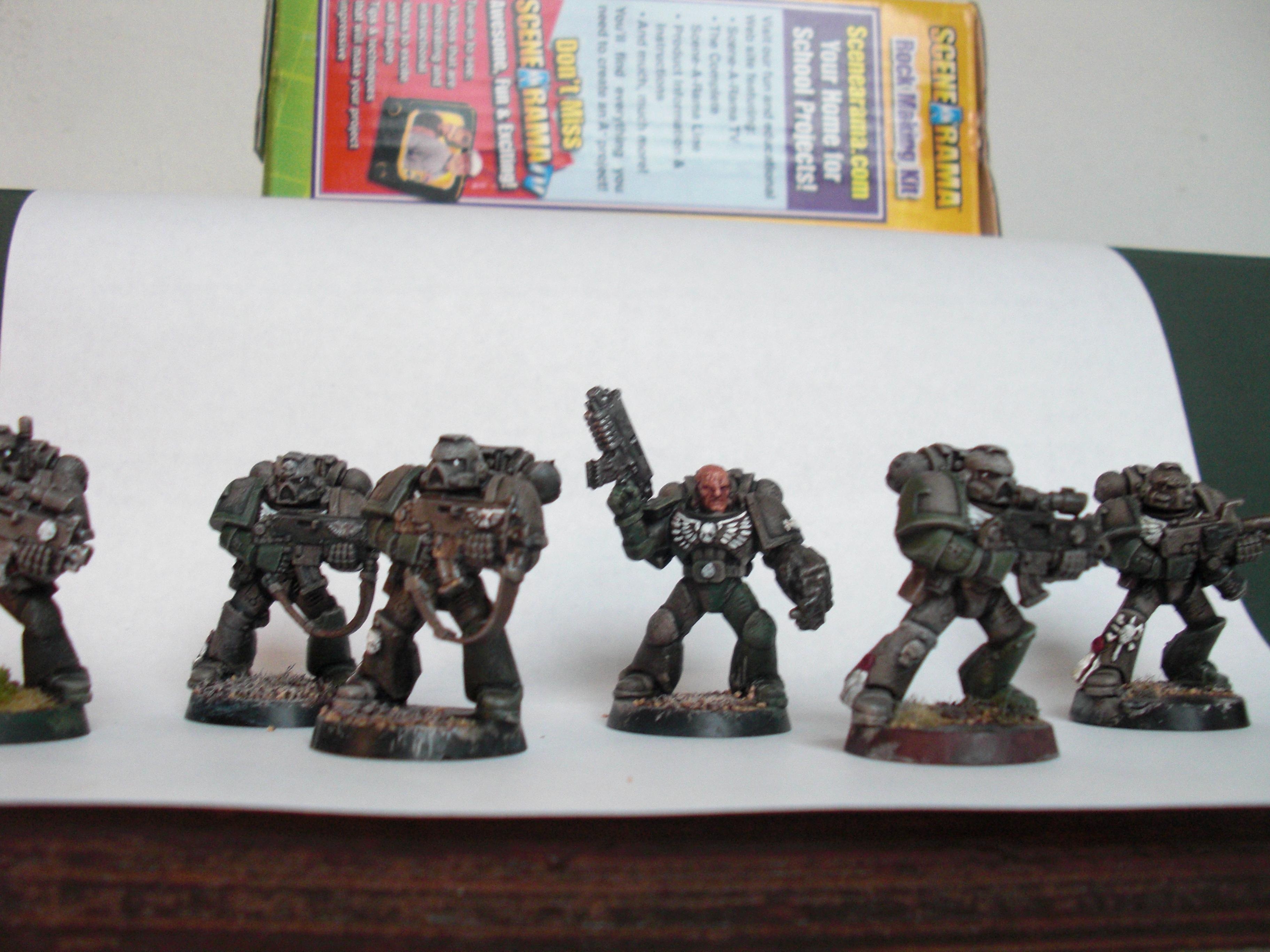 Black, Space Marines, Warhammer 40,000