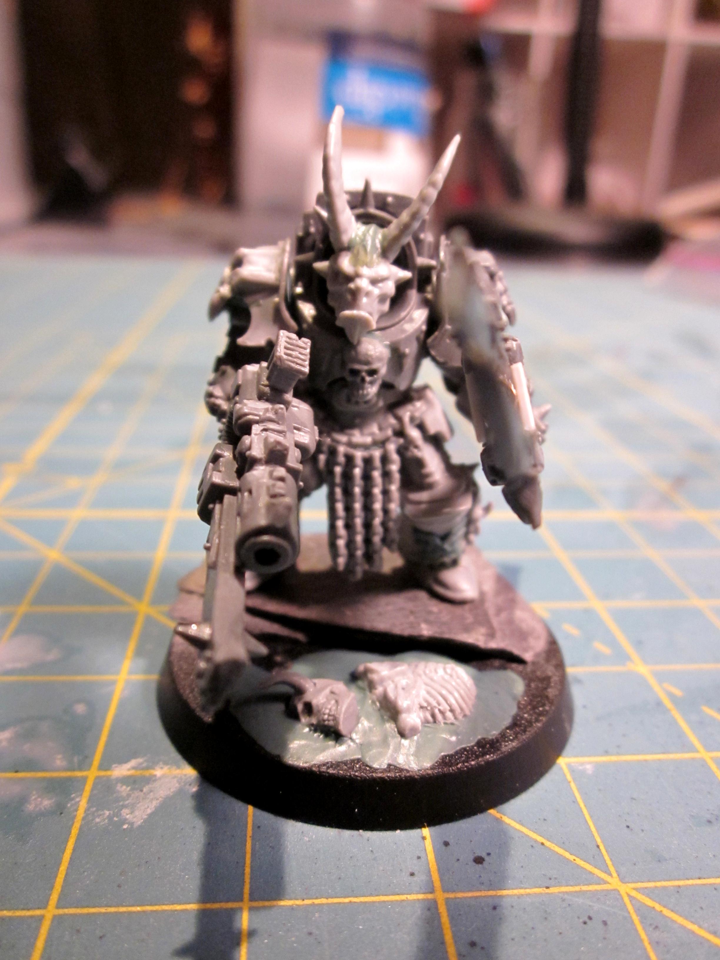 Beastmen, Chaos, Conversion, Khorne, Terminator Armor
