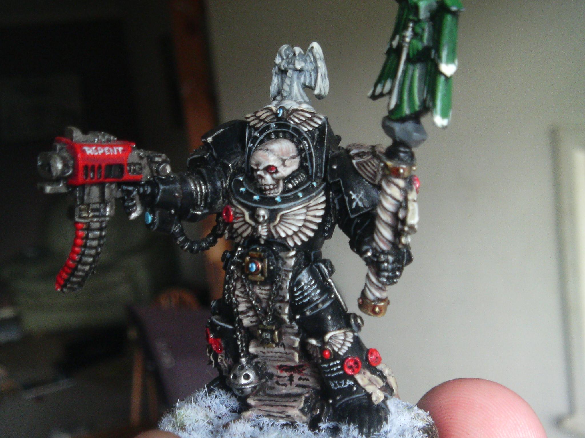 Chaplain, Dark Angels, Terminator Armor