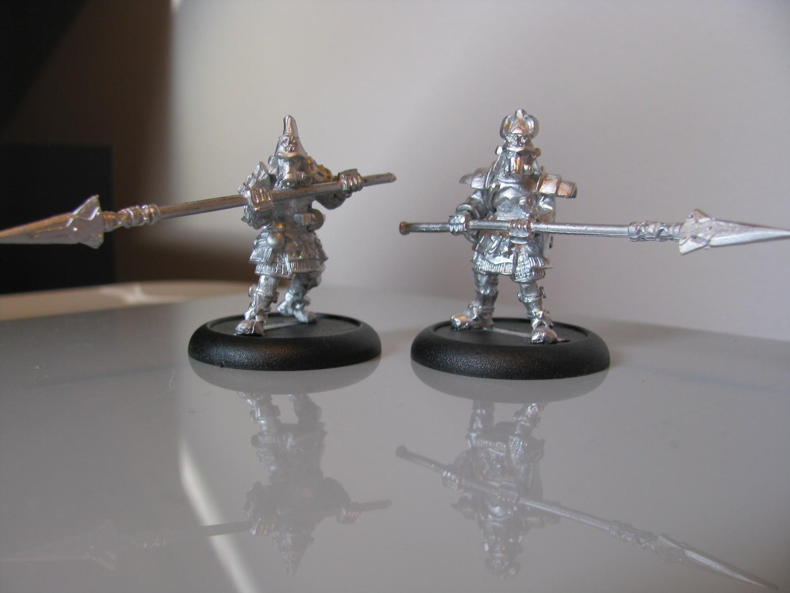 Triad Hatamoto with Naginata pole arms