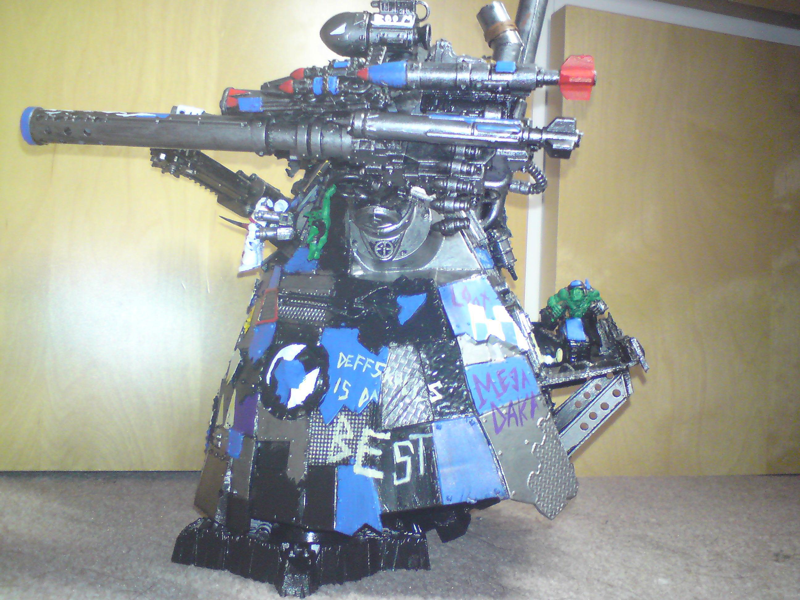 Big Mek, Convertion, Deathskulls, Dreadnought, Dreads, Epic, Orks, Project, Stompa, Stompas, Warhammer 40,000