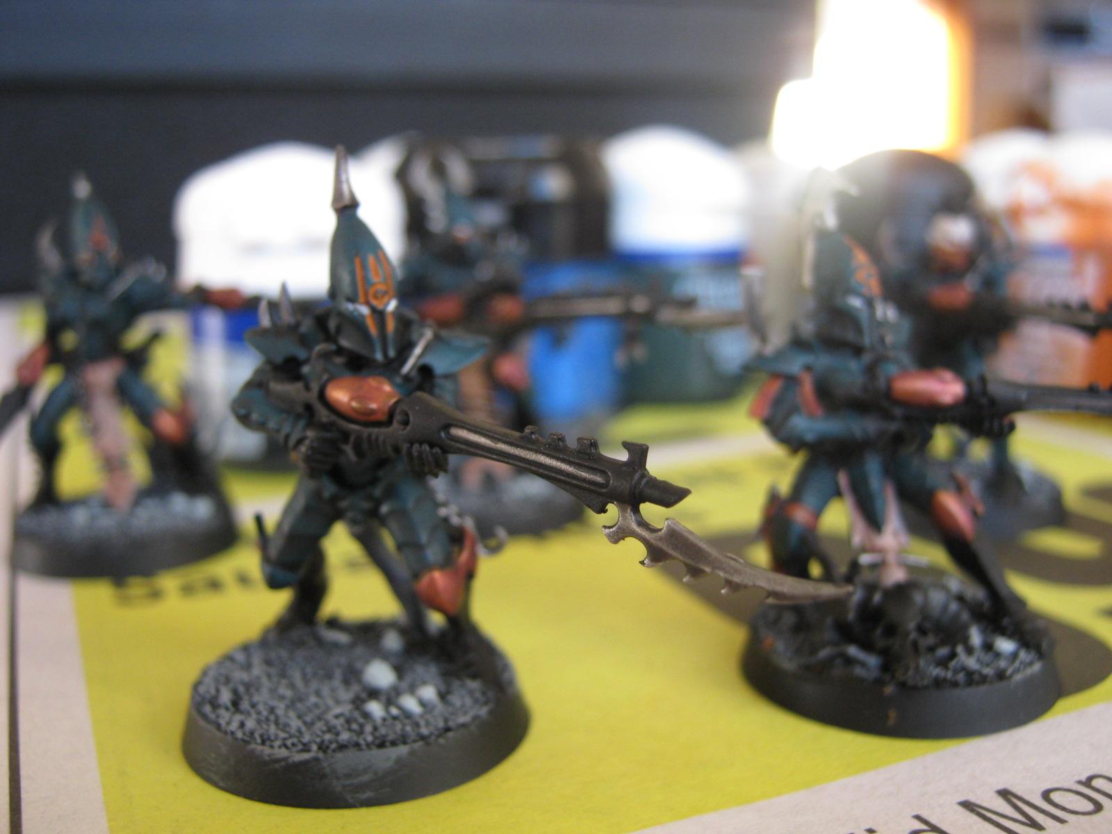 Corpse Forest, Dark Eldar, Kabalite, Work In Progress