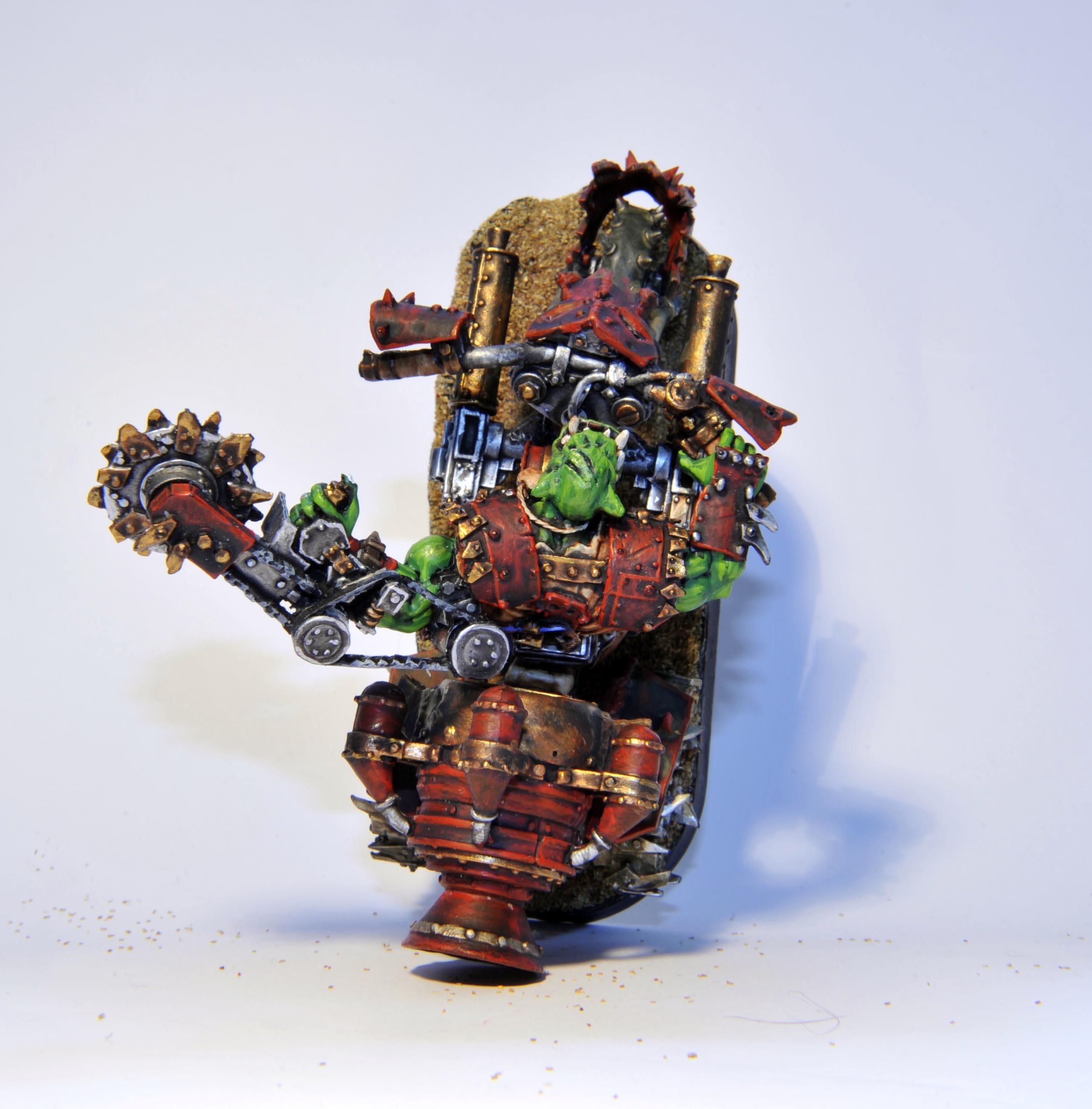 Forge World, On, Orks, Warbike, Warboss