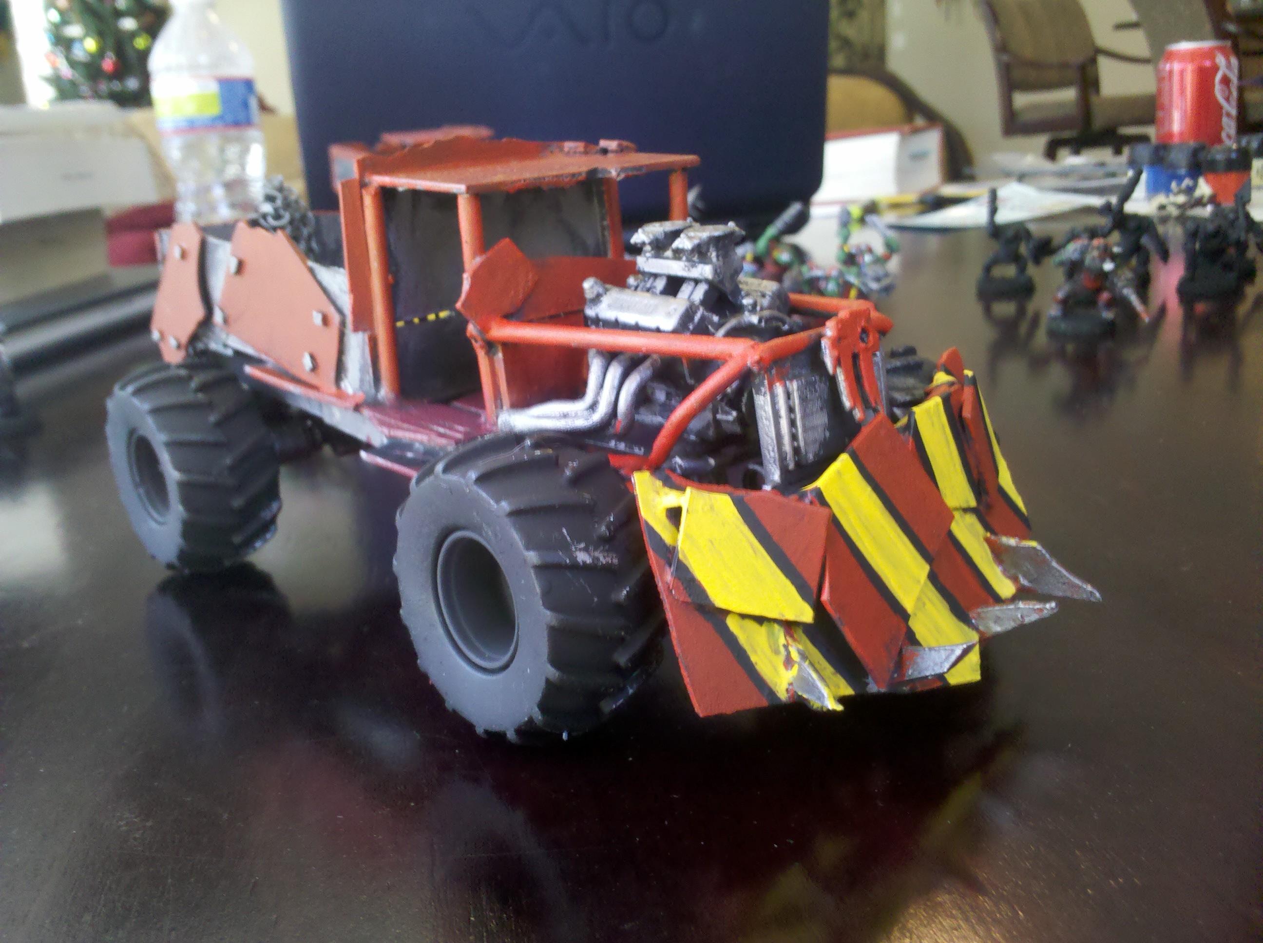 Orks, Trukk, Trukk - painted Front