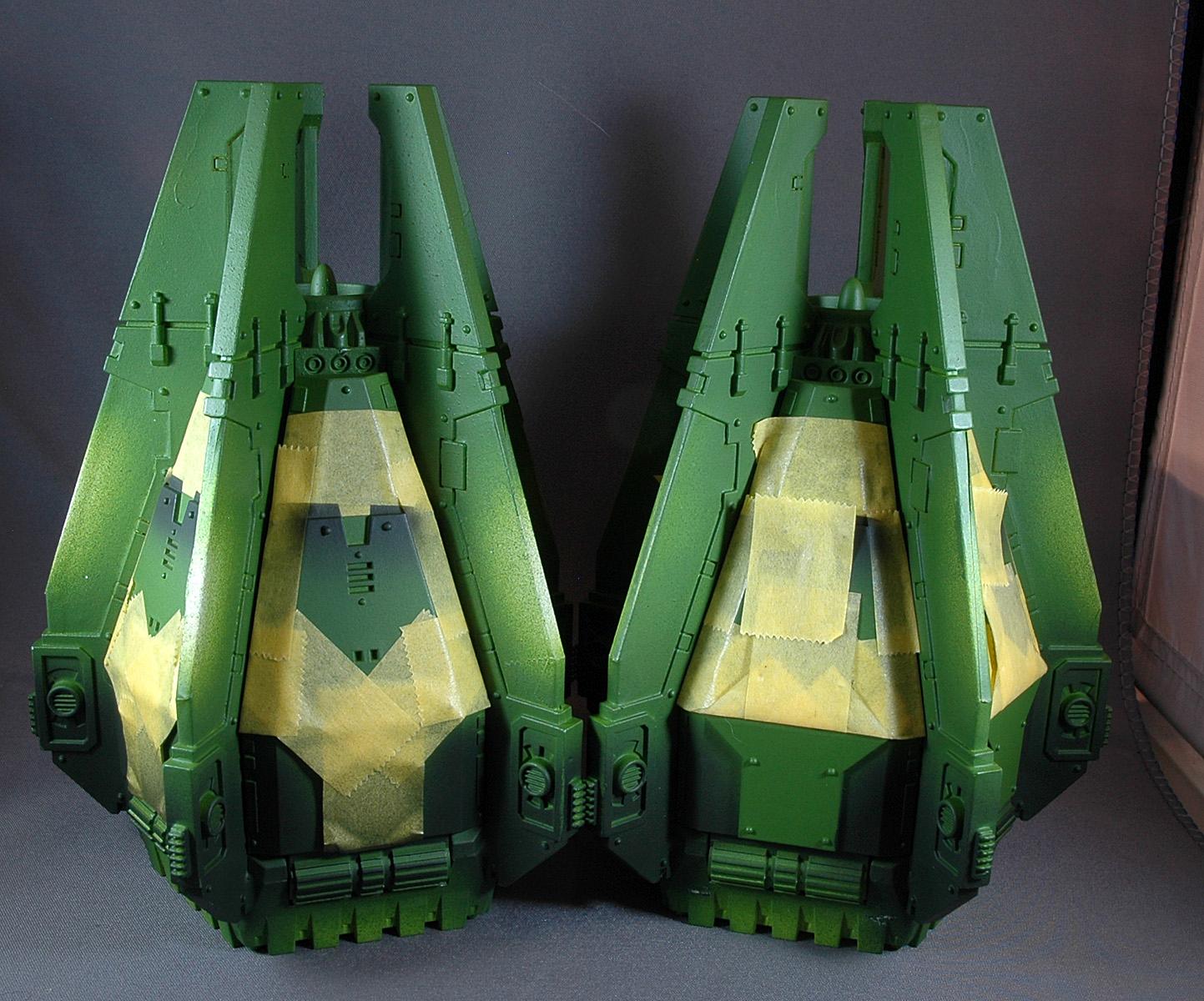 Drop Pods, Methods, Space Marines, Taping, Warhammer 40,000