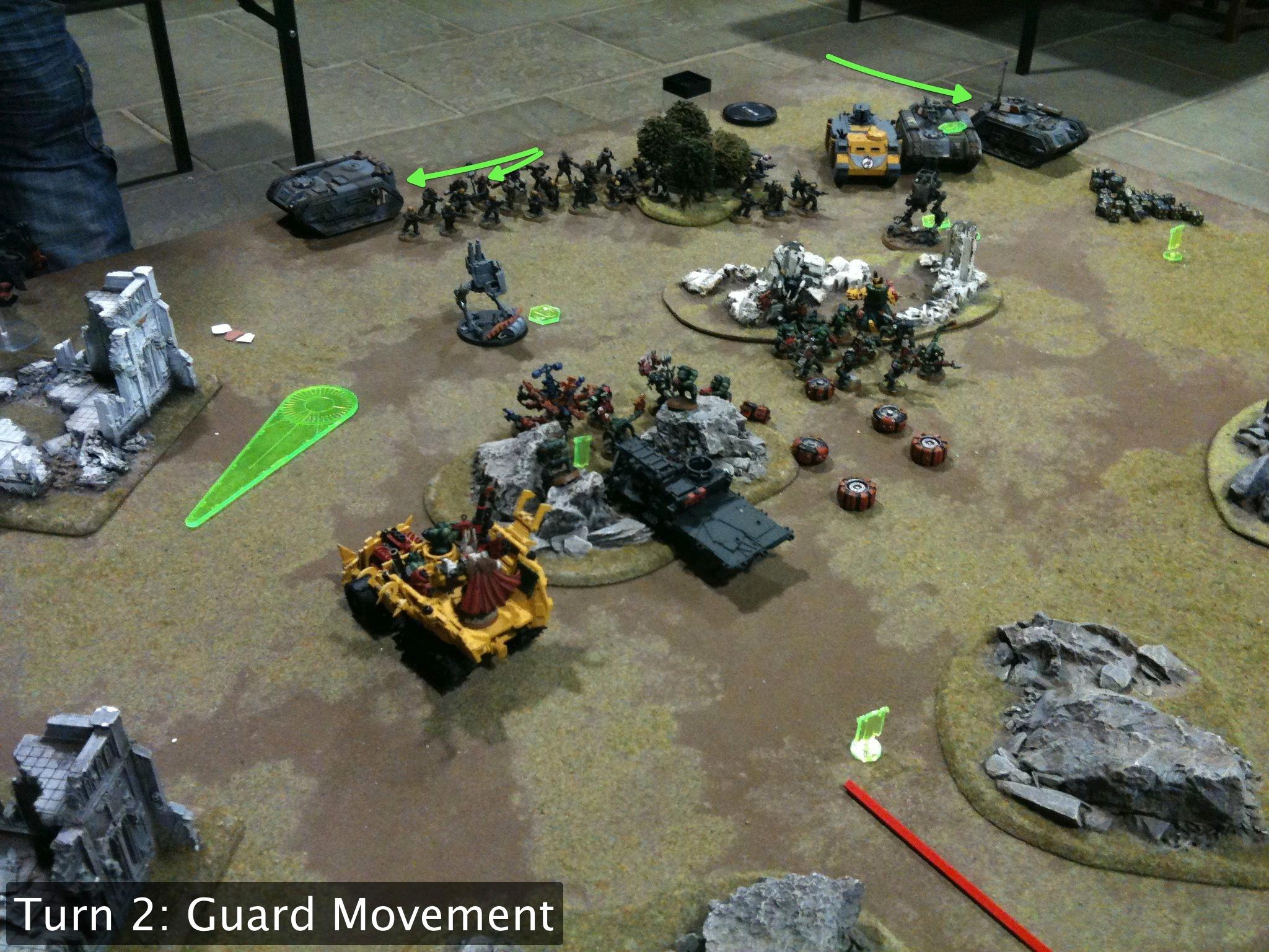Battle Report, Da Ork Angelz, Imperial Guard, Orks