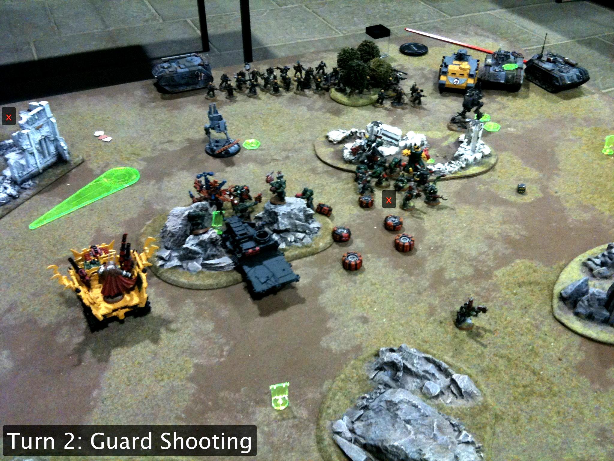 Battle Report, Da Ork Angelz, Imperial Guard, Orks
