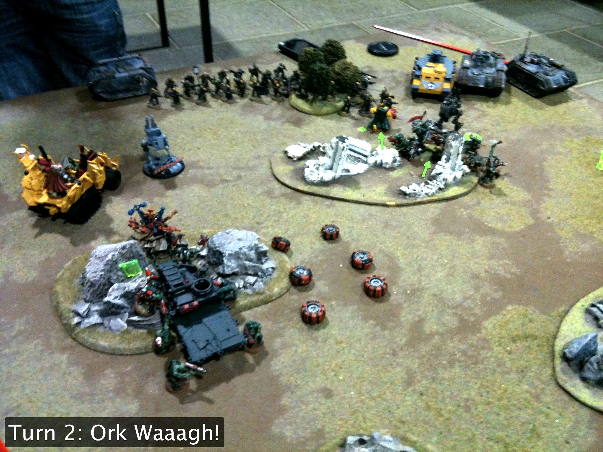 Battle Report, Da Ork Angelz, Imperial Guard, Orks