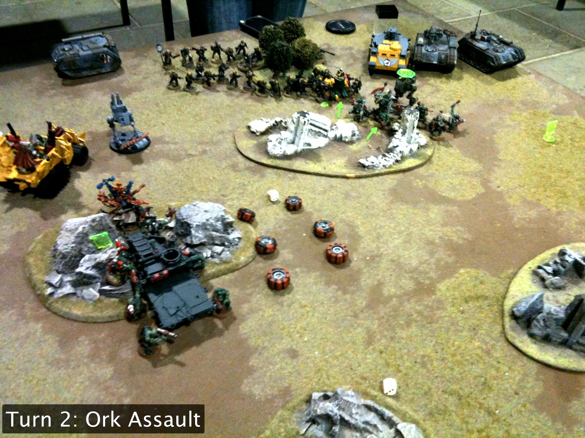 Battle Report, Da Ork Angelz, Imperial Guard, Orks