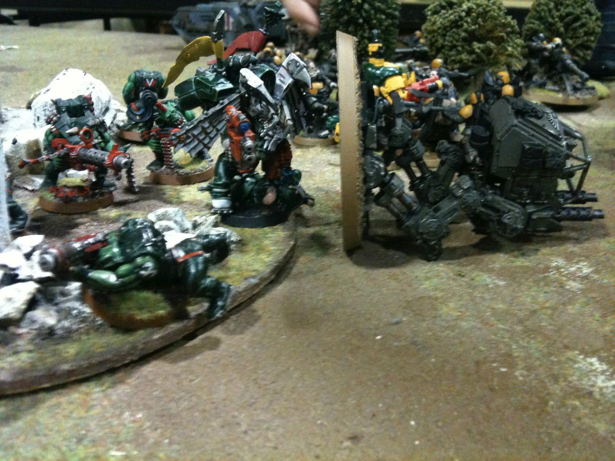 Battle Report, Da Ork Angelz, Imperial Guard, Orks