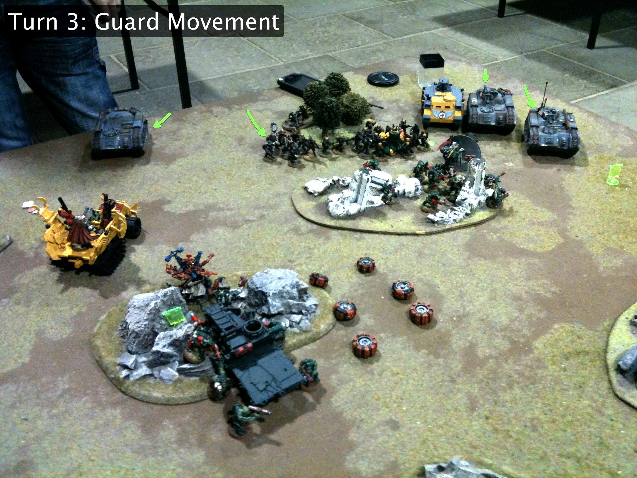 Battle Report, Da Ork Angelz, Imperial Guard, Orks