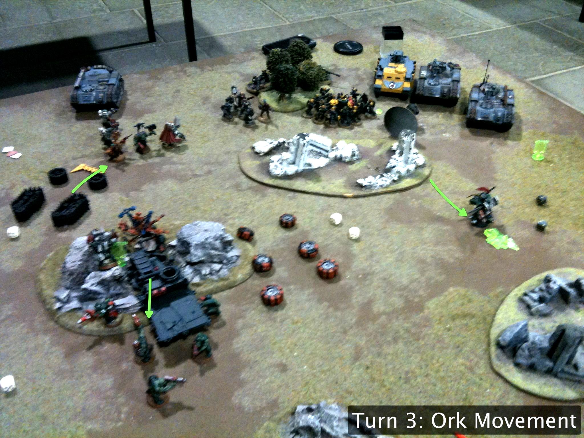 Battle Report, Da Ork Angelz, Imperial Guard, Orks