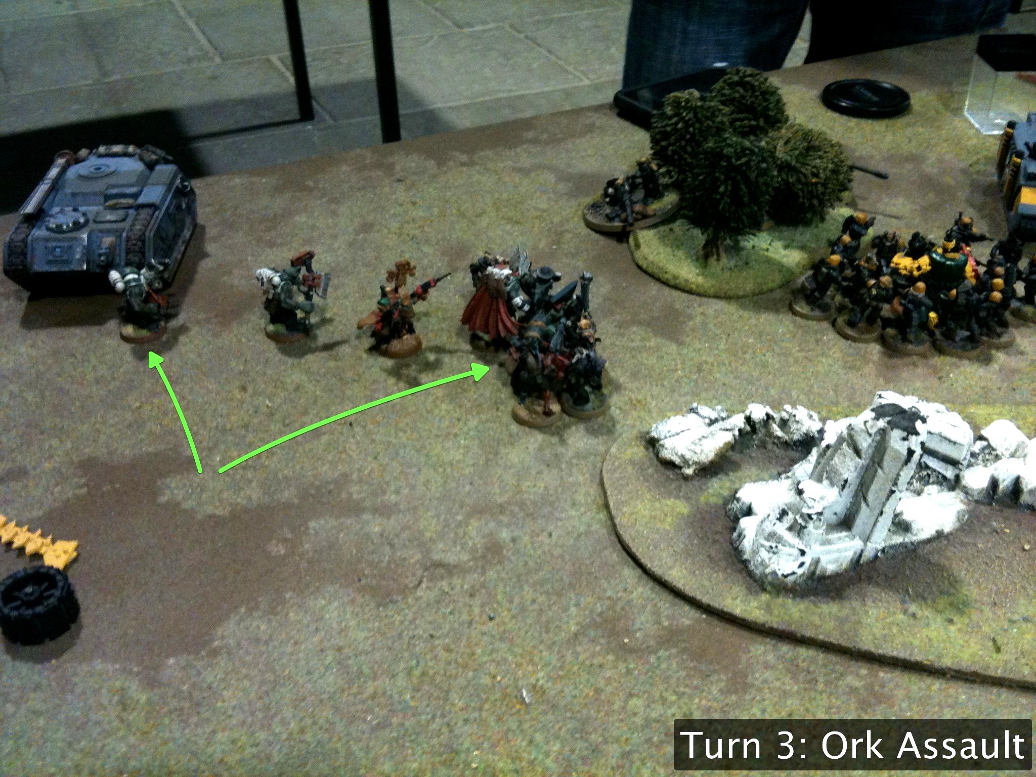 Battle Report, Da Ork Angelz, Imperial Guard, Orks
