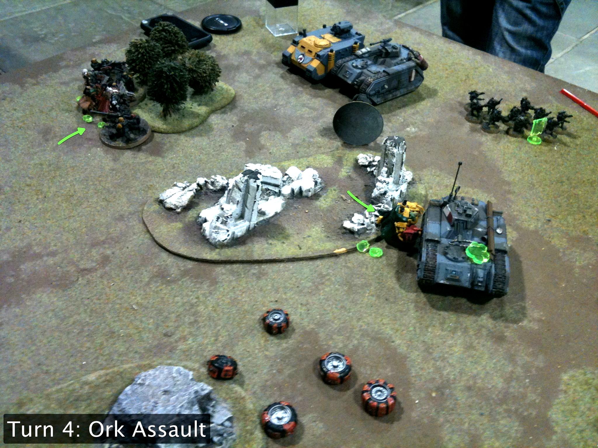 Battle Report, Da Ork Angelz, Imperial Guard, Orks