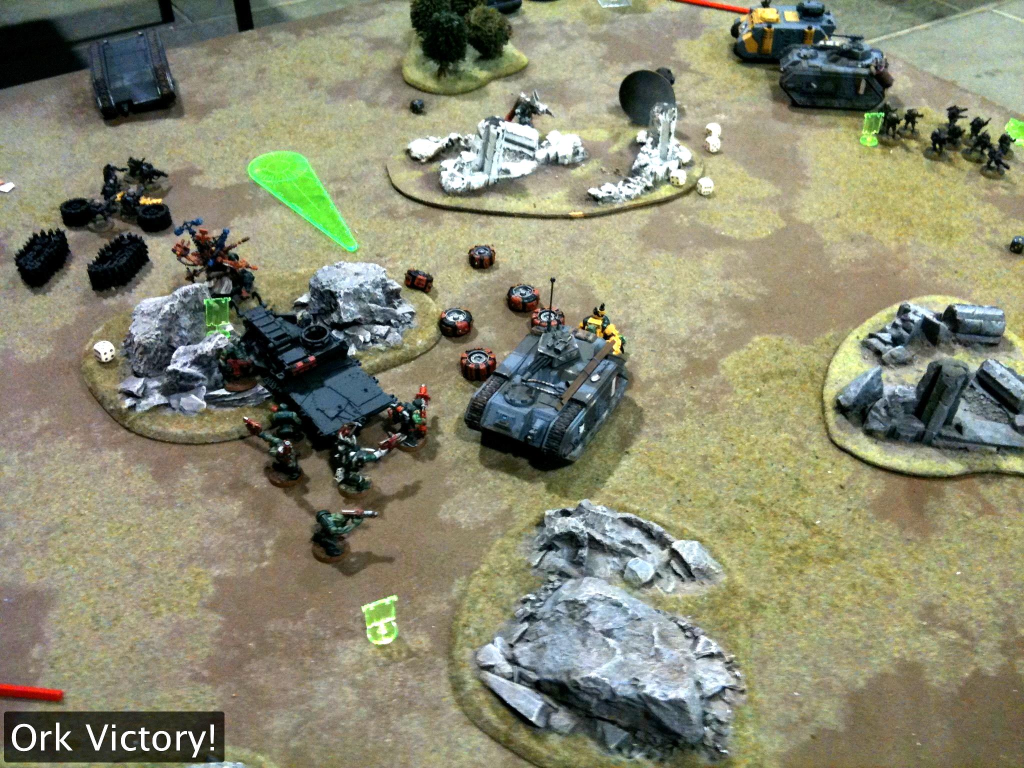 Battle Report, Da Ork Angelz, Imperial Guard, Orks