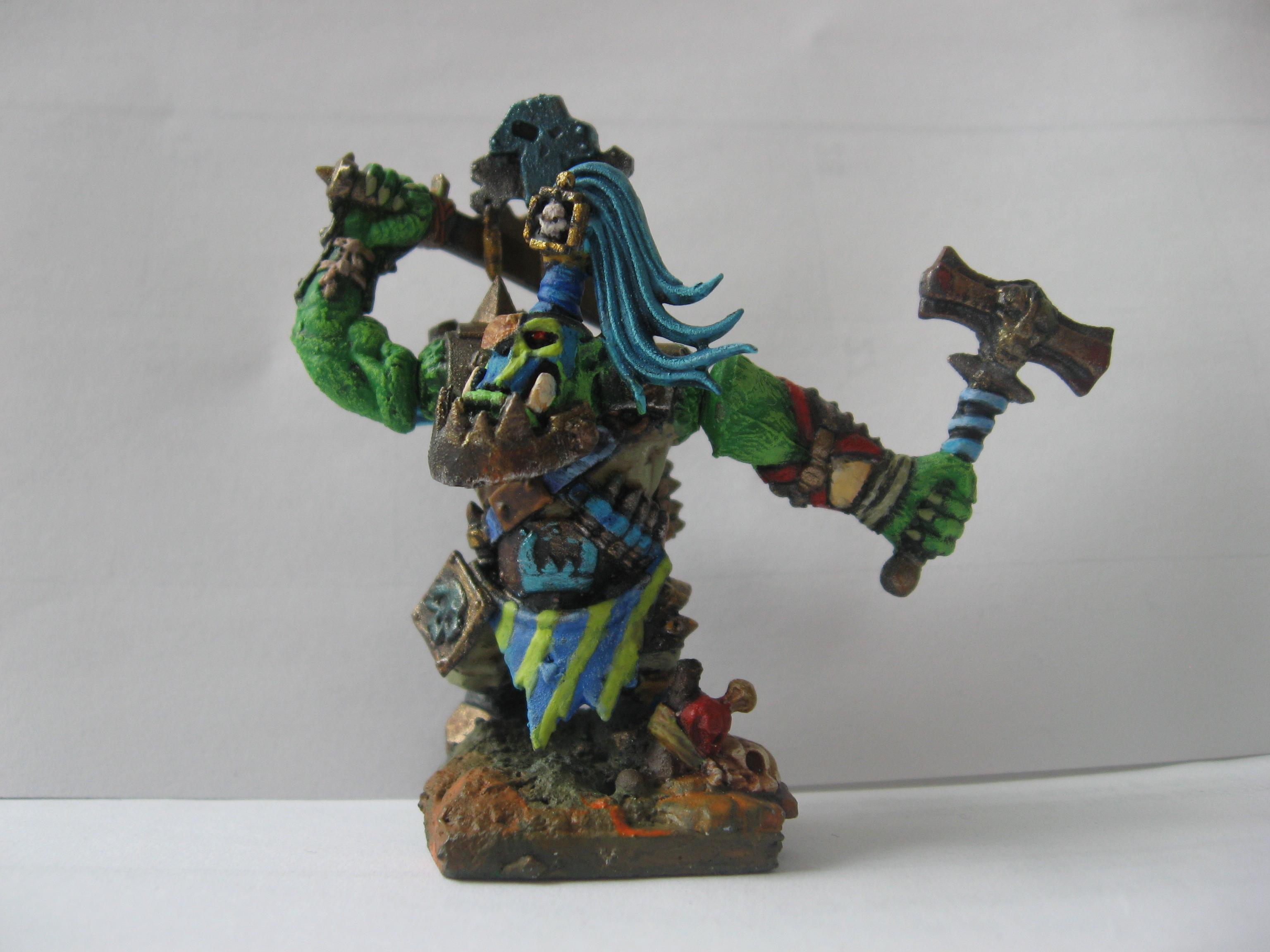 Conversion, Deathskulls, Deffskulls, Grots, Nob, Orks, Warhammer 40,000, Warhammer Fantasy, Work In Progress