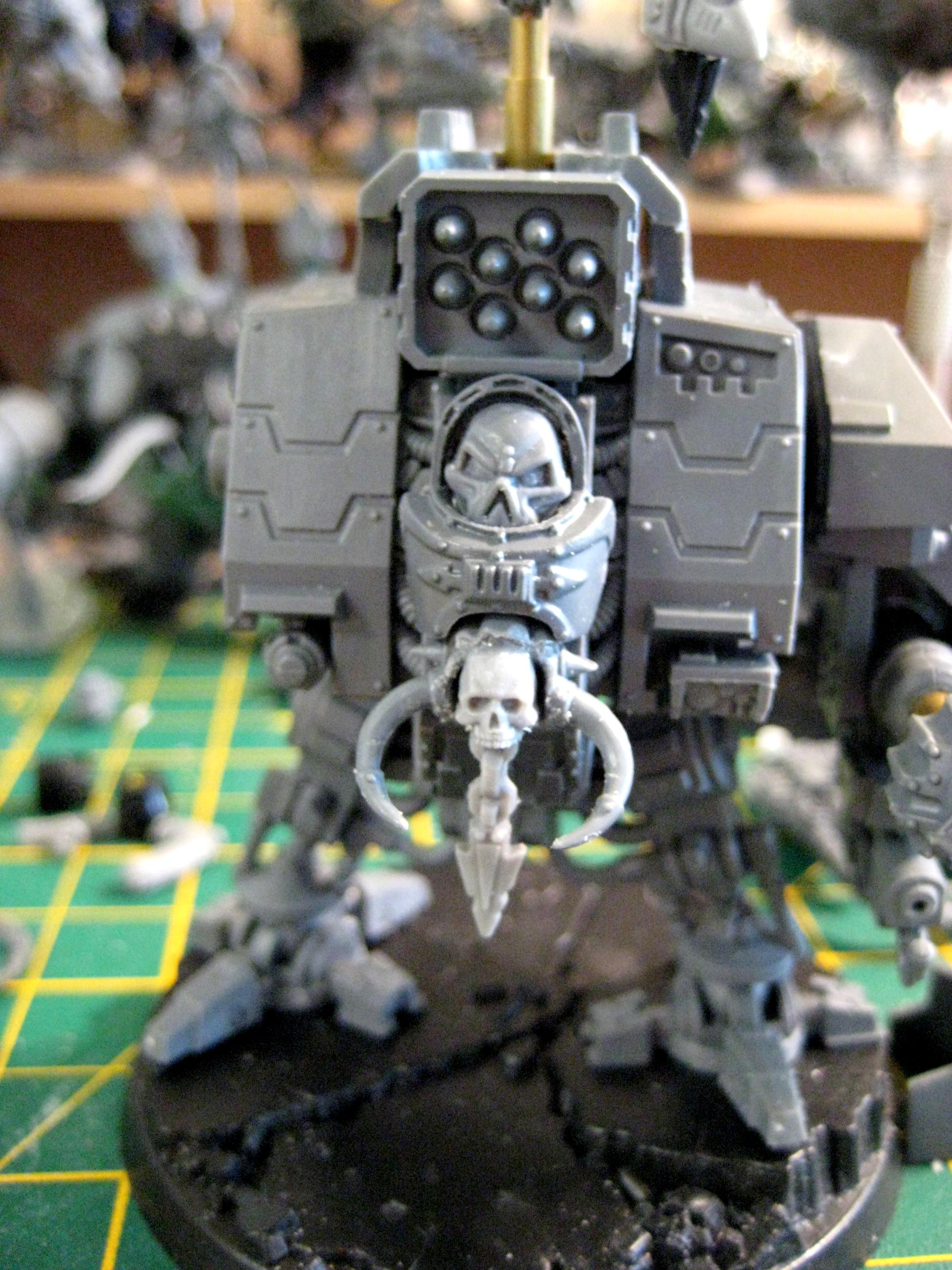 Chaos, Dreadnough, Dreadnought, Iron Warriors, Work In Progress