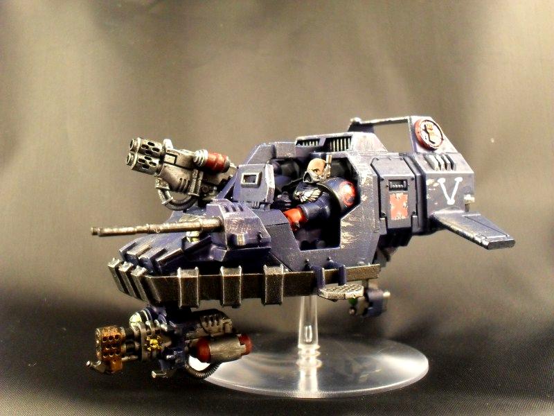 Crimson Fists, Land Speeder, Space Marines, Warhammer 40,000