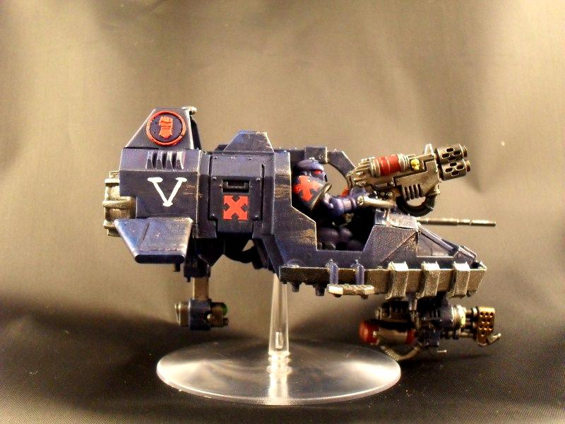 Crimson Fists, Land Speeder, Space Marines