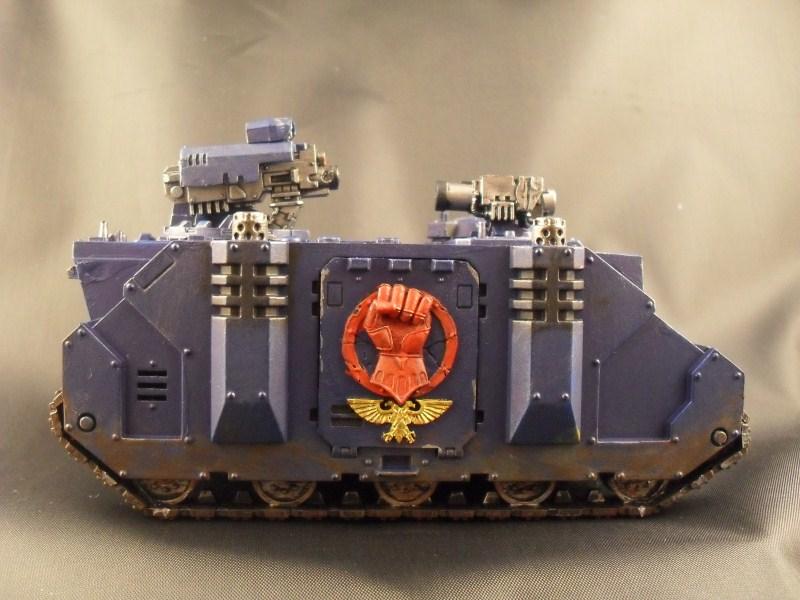Crimson Fists, Razorback, Space Marines