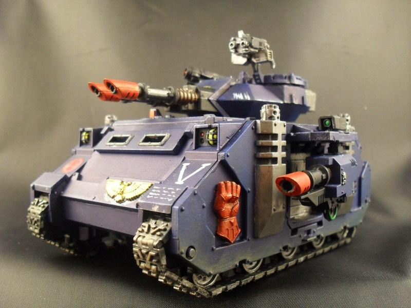 Crimson Fists, Predator, Space Marines