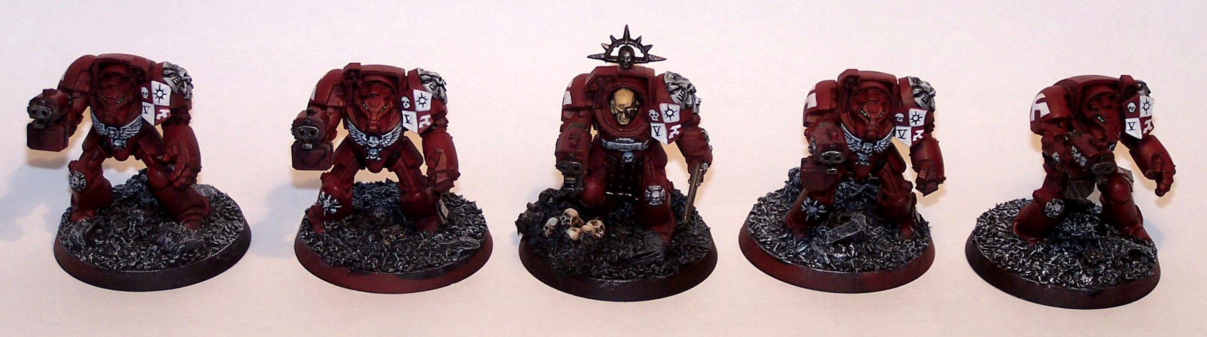 Assault On Black Reach, Space Marines, Terminator Armor, Work In Progress