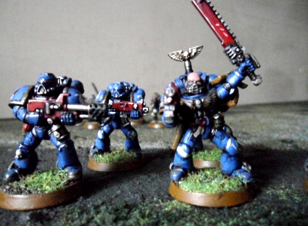 Space Marines, Tactical Squad, Ultramarines