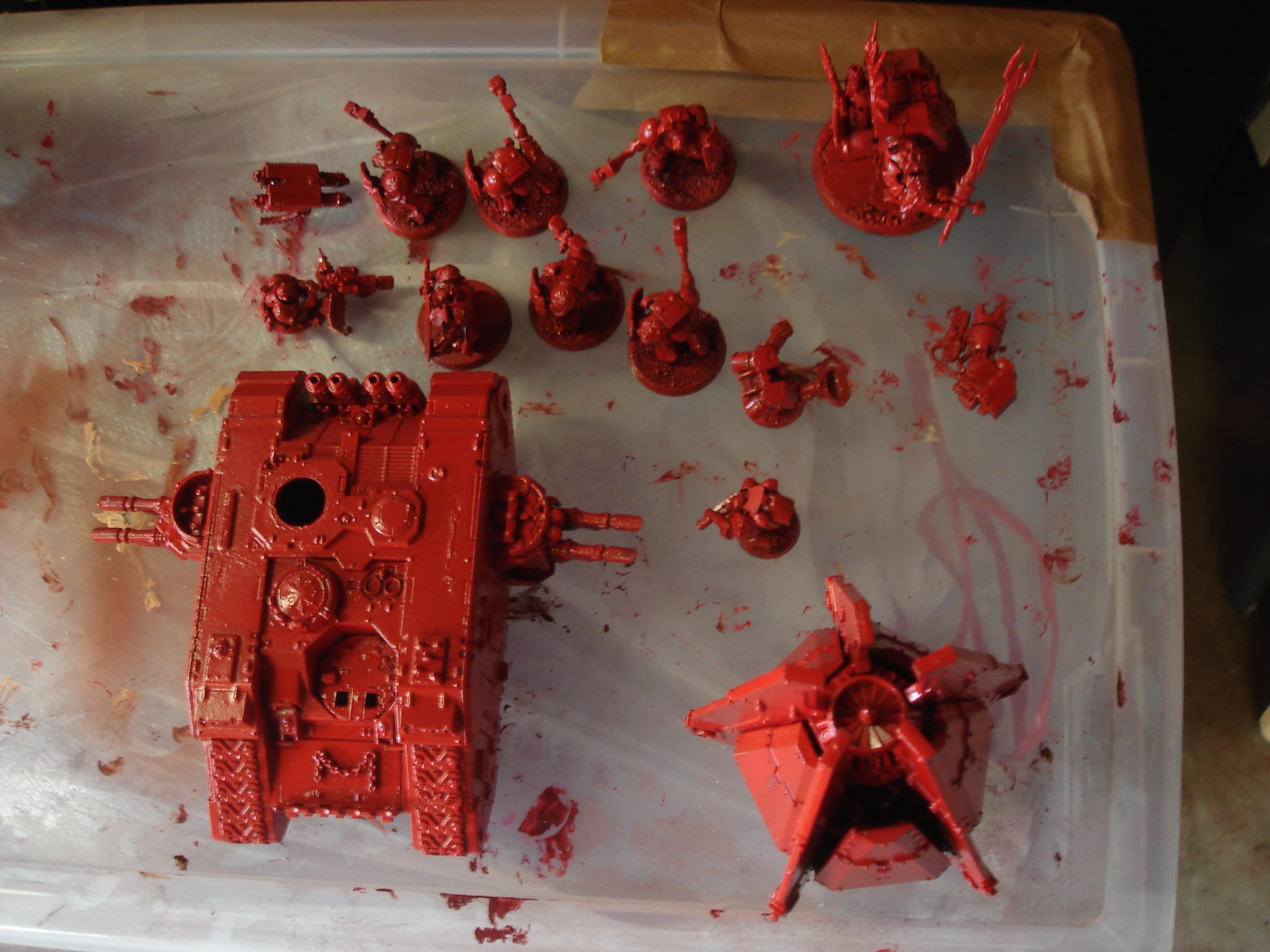 Blood angels just finished spraying