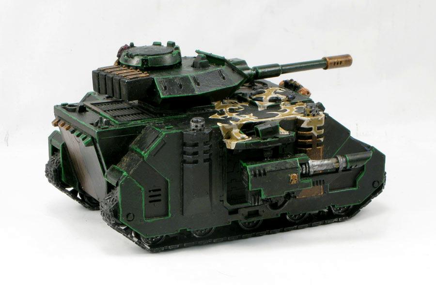 Chaos Space Marines, Chas Star, Fallen, Freehand, Predator