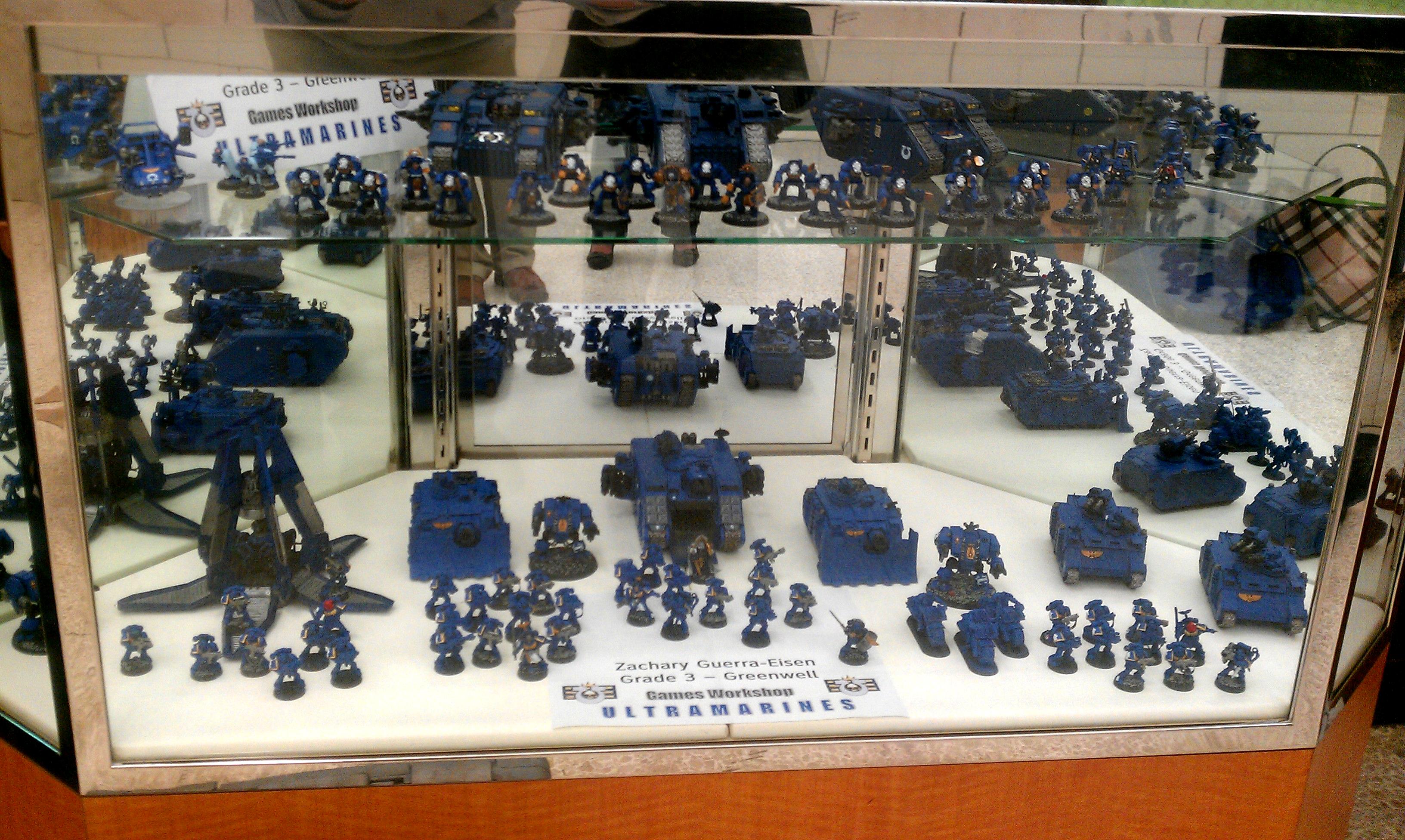 Land Raider, Marneus Calgar, Space Marines, Ultramarines