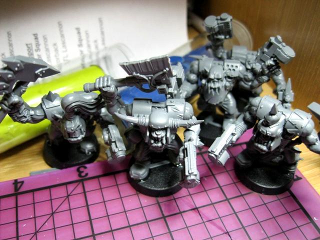 Assault On Black Reach, Orks, Work In Progress