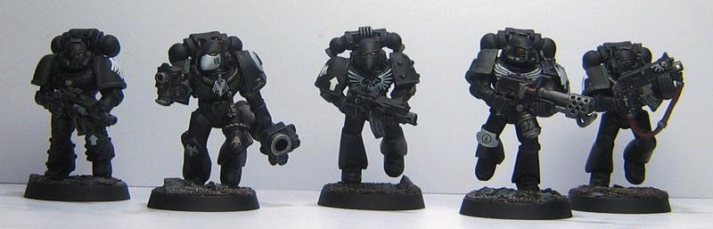 Raven Guard, Space Marines, Tactical Squad, Warhammer 40,000 - Combat ...